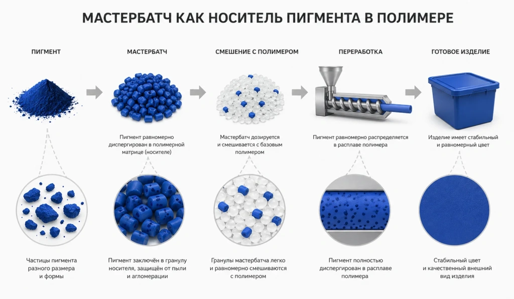 Почему выбор мастербатча определяет результат